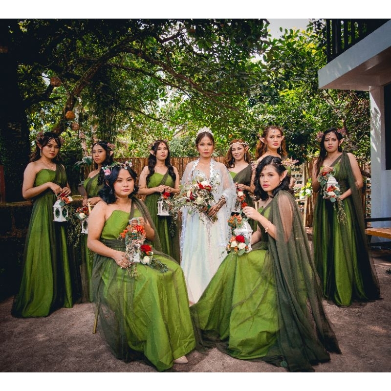 Shopee bridesmaid hot sale dresses