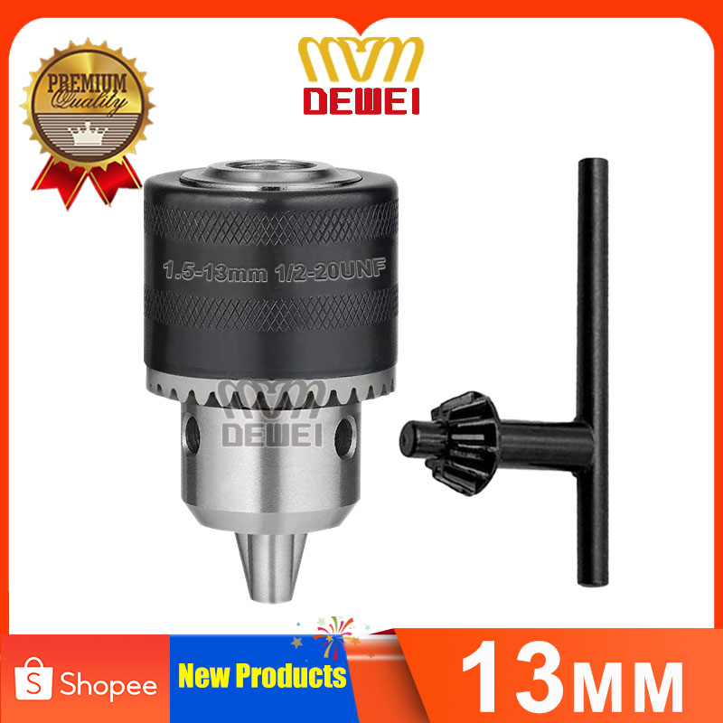 Drill Chuck 13mm, with Key Drill Chuck Adapter tool 10mm Shopee Philippines