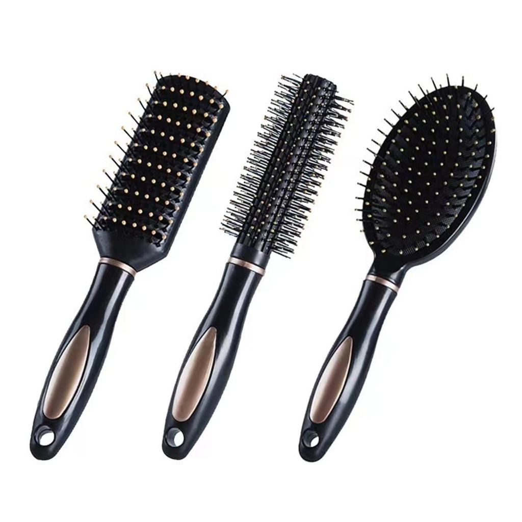 Korean Girls Hair Scalp Massage Comb Hairbrush Wet Curly Hair Brush