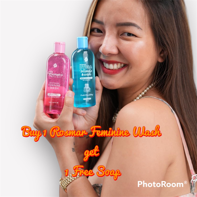 Rosmar Feminine Wash(Whitening Hydra Feminine Wash) Shopee Philippines