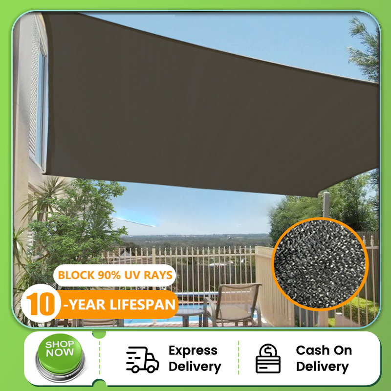 Canopy sun shade net outdoor waterproof heavy duty anti uv sunshade