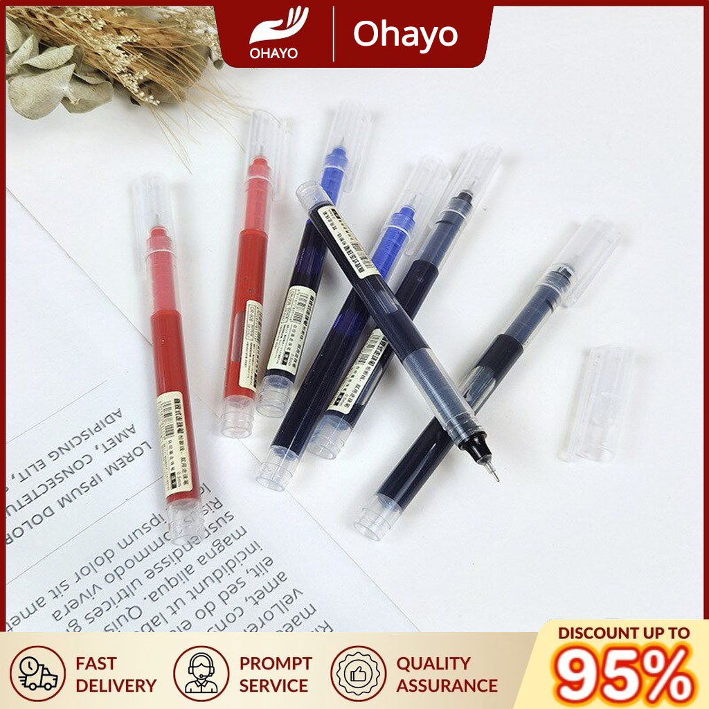 Straight Liquid Signature Pen Quick Dry Straight Liquid Pen Neutral Pen