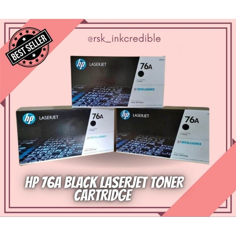 Hp 76a Black Original Laserjet Toner Cartridges Cf276a Shopee Philippines 6185