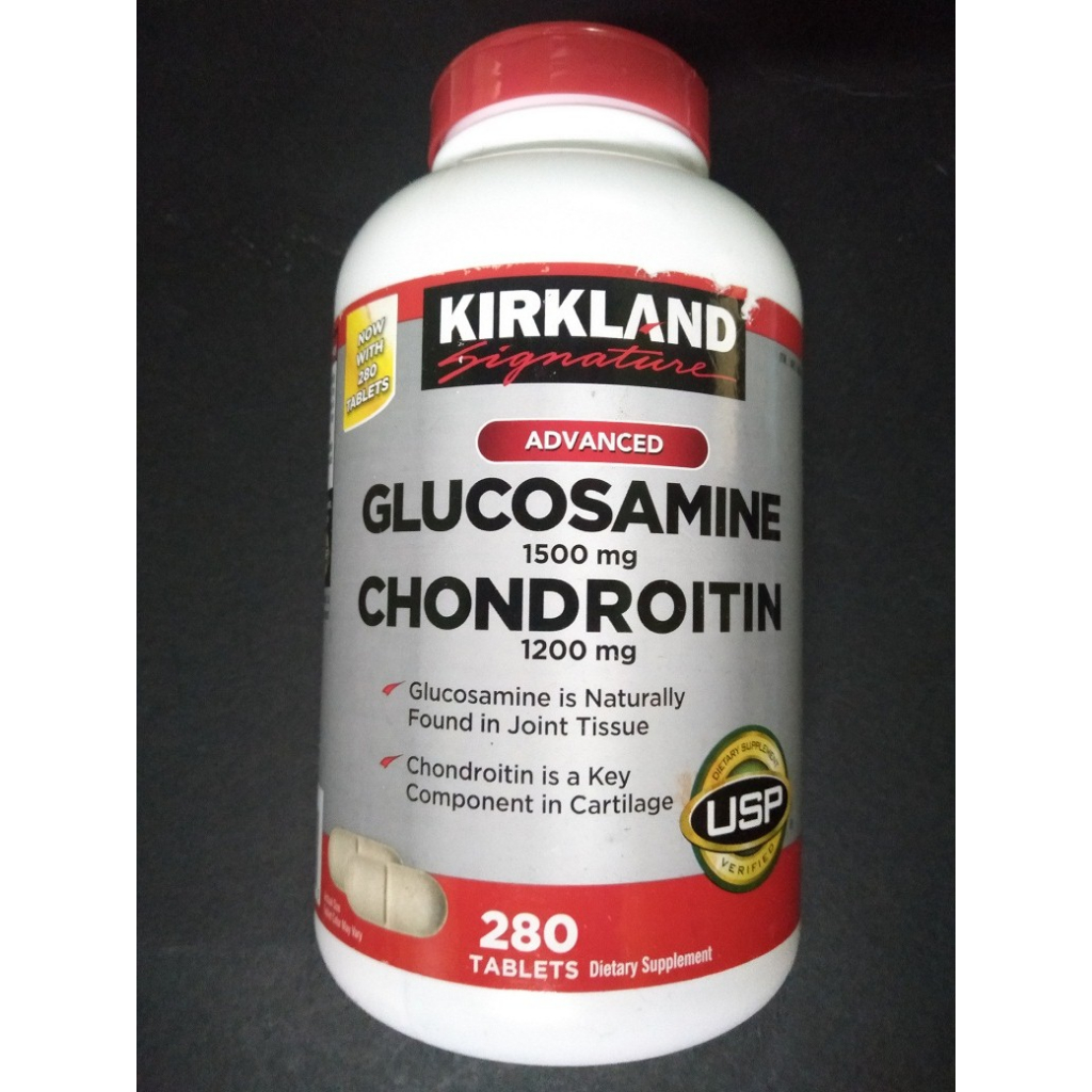 Kirkland Signatur 280 Tabs Glucosamine & Chondroitin Shopee Philippines