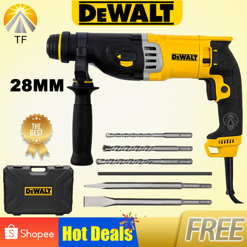 DeWalt 28mm Rotary Hammer Drill Heavy Duty 3 Functions Rotary Drill
