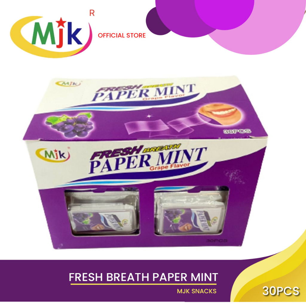 PAPER MINT (Grape flavor) 30 PCS
