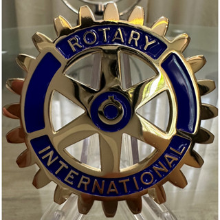 Rotary International Gold Wheel Emblem Imported | Shopee Philippines