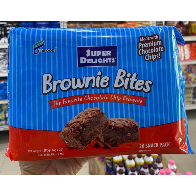BROWNIES BITES 14x20 grams Shopee Philippines