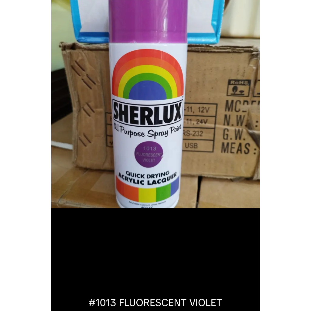 original SHERLUX ALL purpose spray paint 400cc | Shopee Philippines