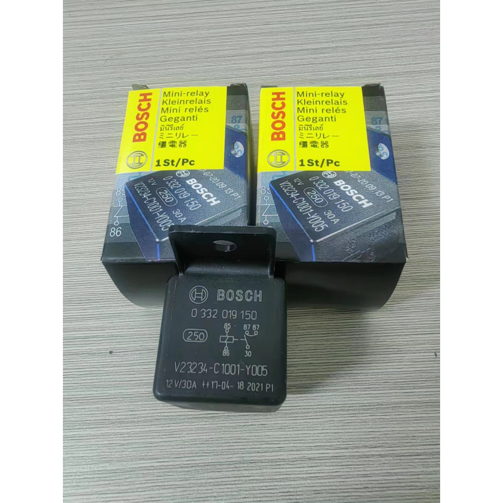 BOSCH RELAY WITH SOCKET 12V 24V Shopee Philippines