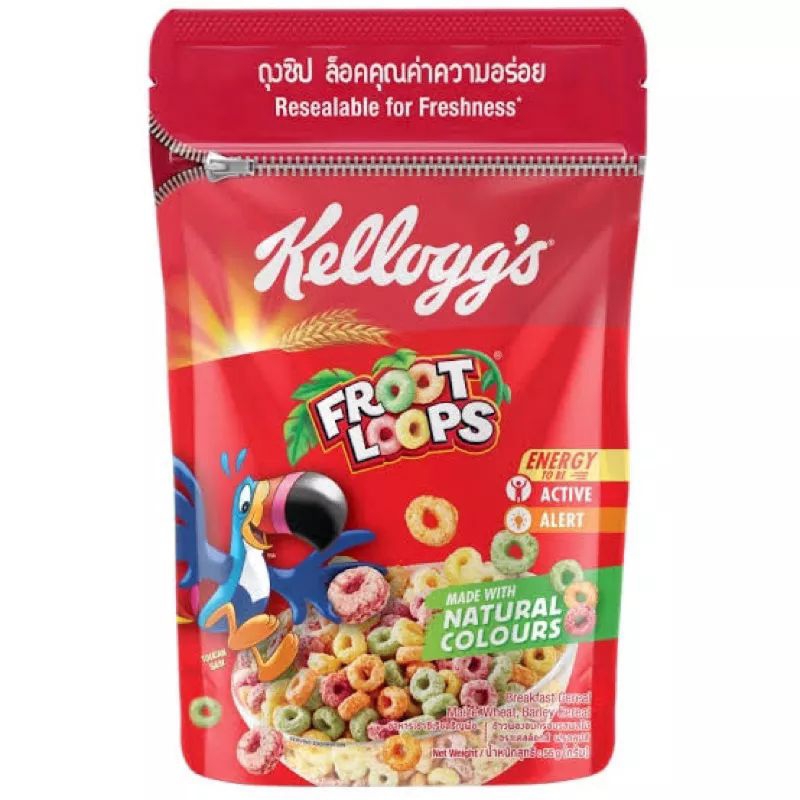 Kellogg*s Froot Loops 55g Pouch Shopee Philippines