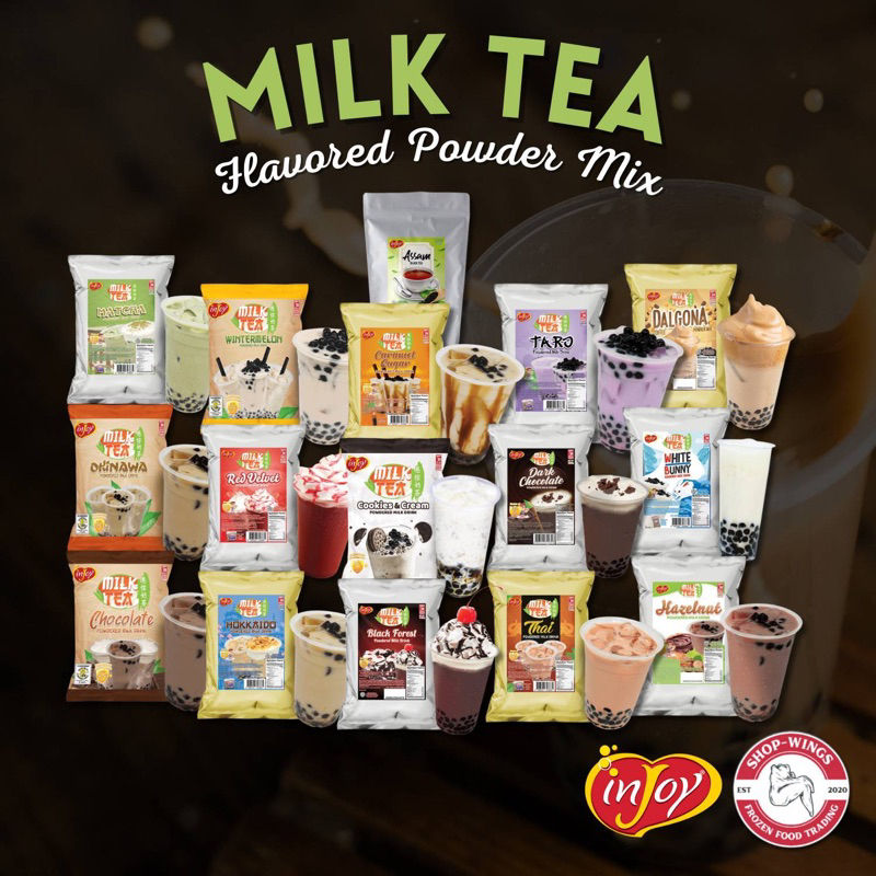 Injoy Milk Tea 500g | Shopee Philippines