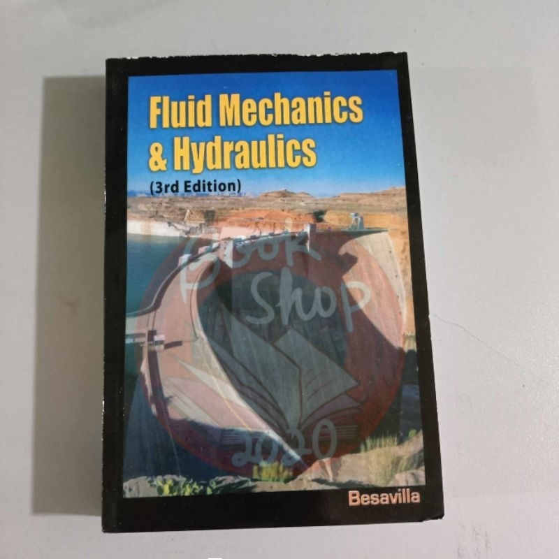 Fluid Mechanics & Hydraulics(3rd edition)byBesavilla Shopee Philippines