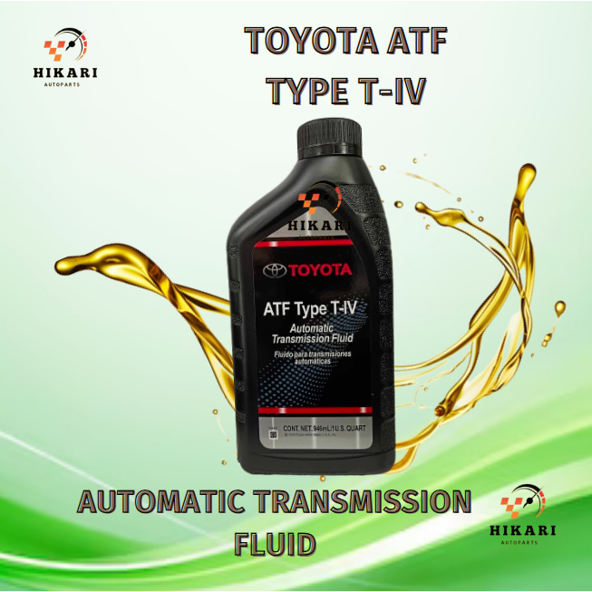 Toyota ATF Automatic Transmission Fluid Type TIV 1 Liter Shopee