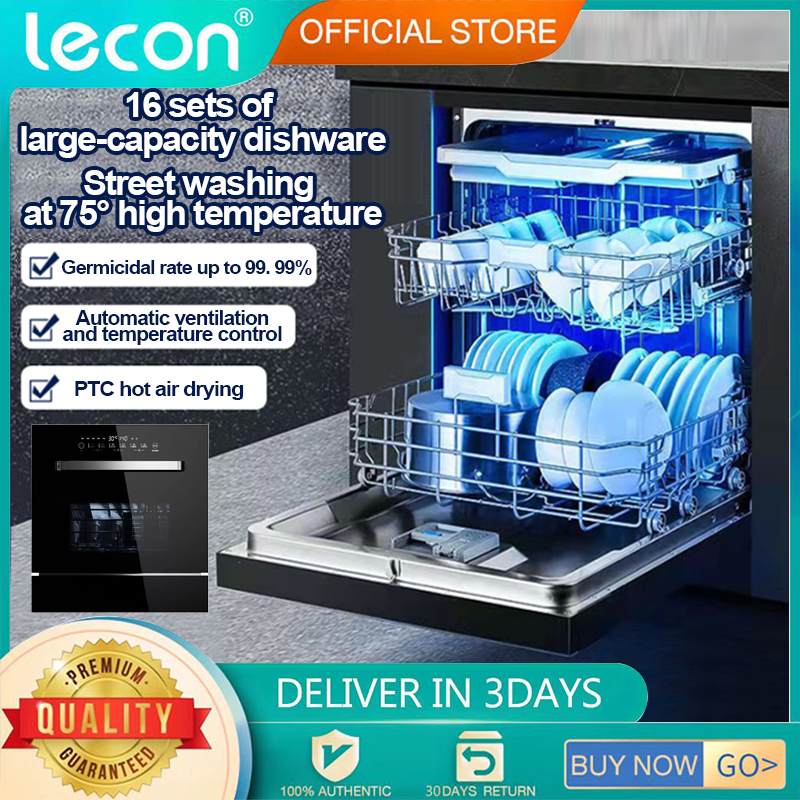 Lecon COD Fully automatic smart dishwasher cleans 13 sets of tableware