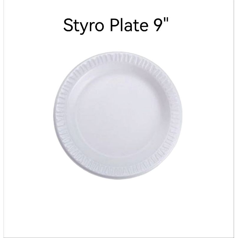 Styrofoam Plate 9