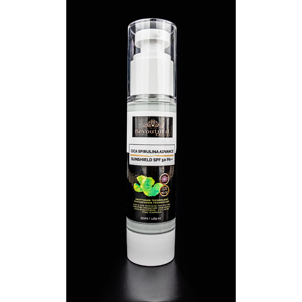 CICA SPIRULINA ADVANCE SUNSHIELD SPF50 PA++(with ADAPTOGEN
