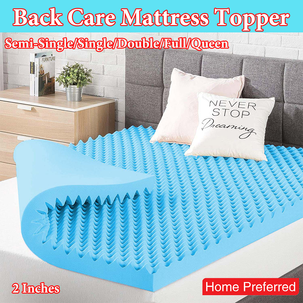 Back Care Mattress Topper Anti Bedsore Mattress Egg Crate Foam Airflow