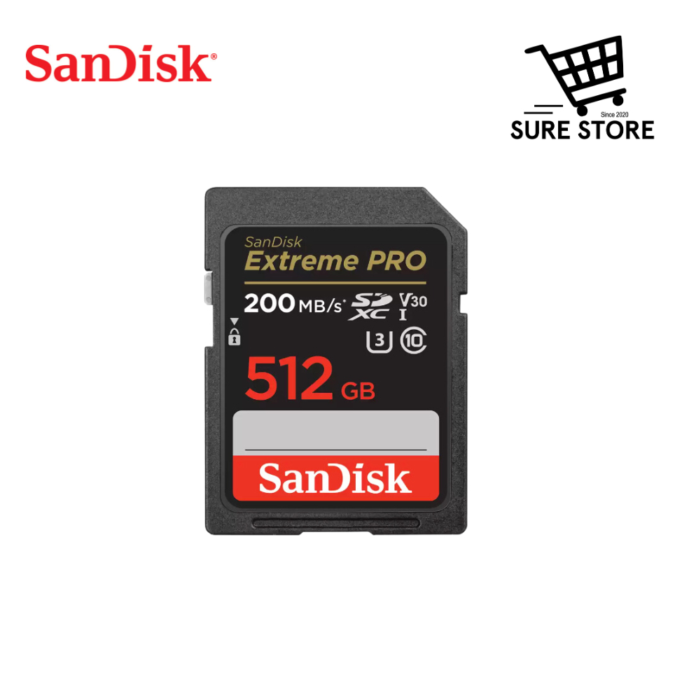 SanDisk 512GB Extreme PRO 200MB/s SDSDXXD-512G-GN4IN SDXC UHS-I Memory ...