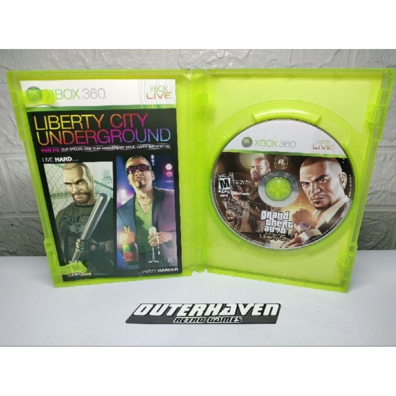 Xbox 360 Grand Theft Auto Iv Episodes From Liberty City Ntsc Standard Edition Shopee Philippines 1616