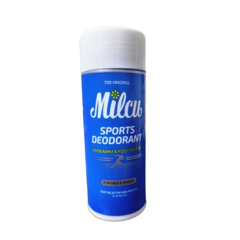 milcu sports deodorant powder 80g Shopee Philippines