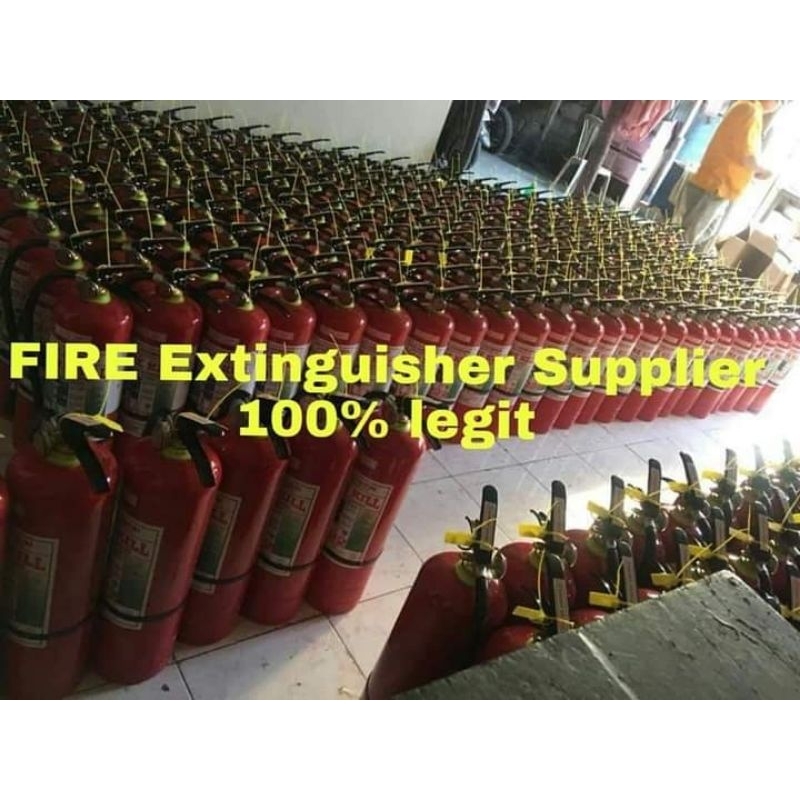 FIRE EXTINGUISHER (LEGIT/QUALITY) with MAXIMUM EXPIRATION Shopee
