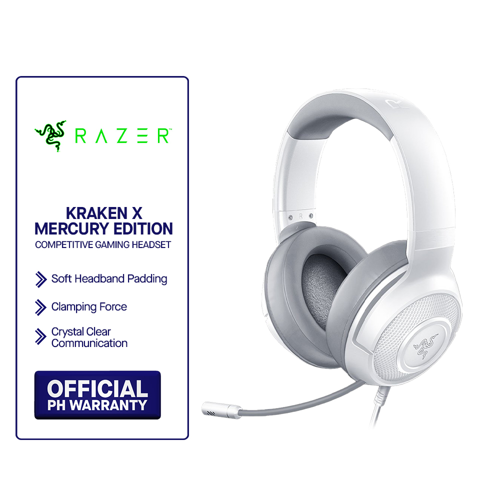 Razer kraken x discount mercury gaming headset