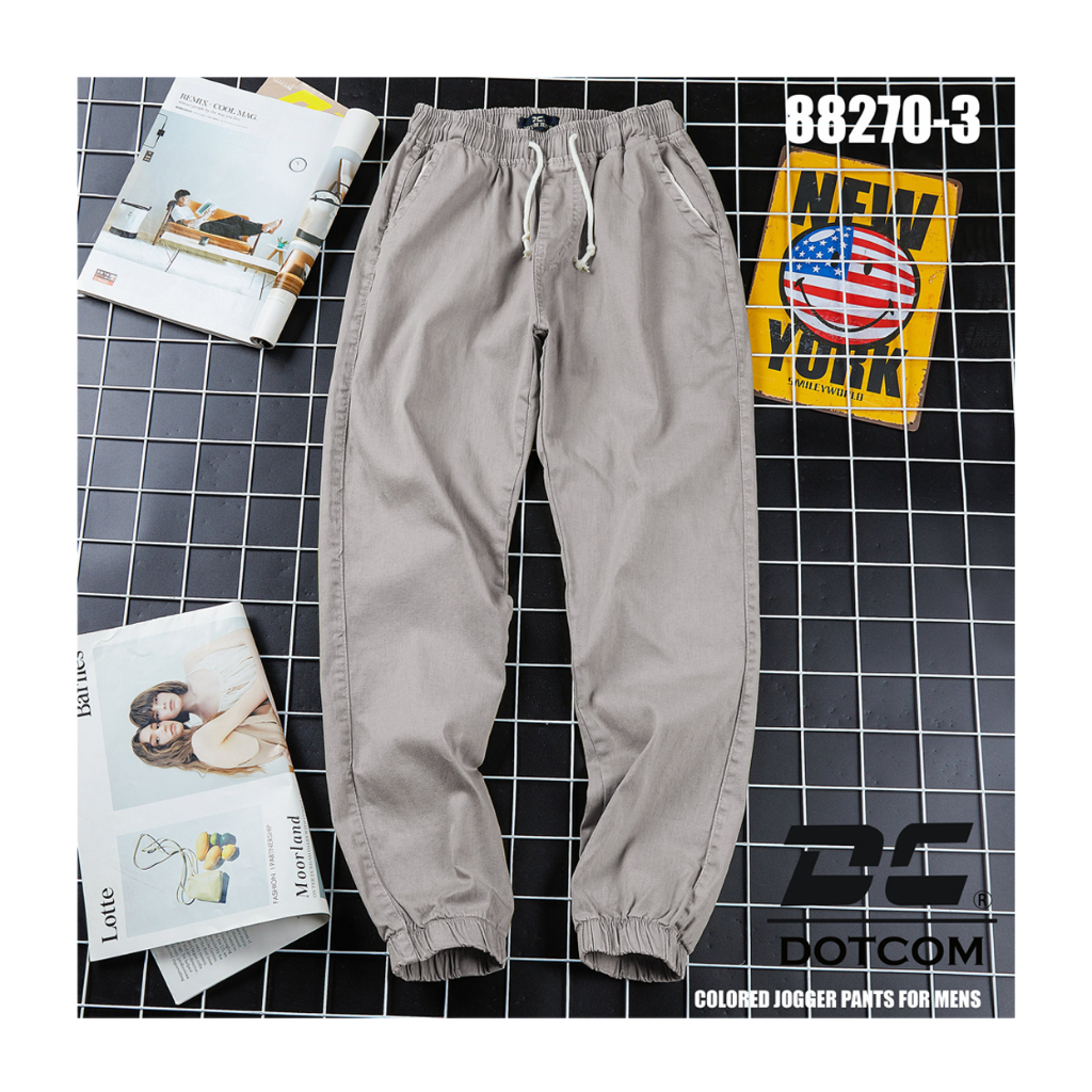 Men's Colored Jogger Pants 4 pockets Pants Shopee Philippines
