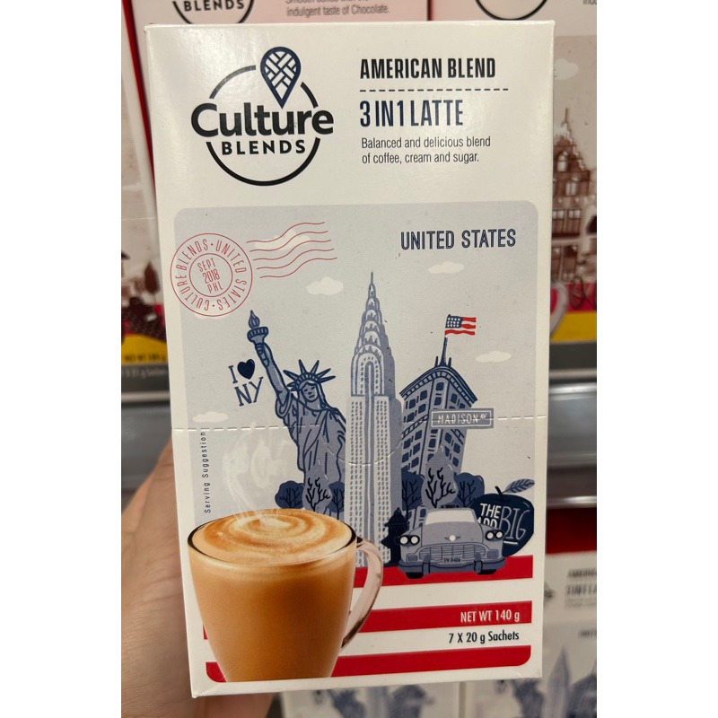 Culture Blends 3 in 1 Coffee 10 packs / Box | Shopee Philippines