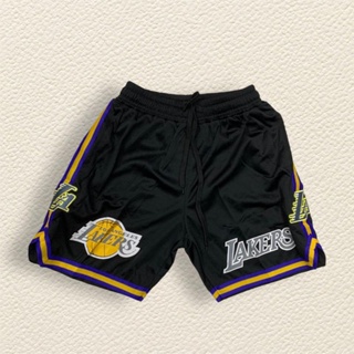 New Arrival Jersey Short Lakers Full Embroidery High quality