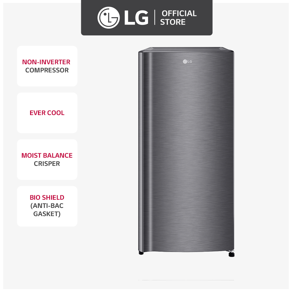 [TOP PICK] LG 6 cu.ft, Single Door Refrigerator, Semi Auto Defrost RUO