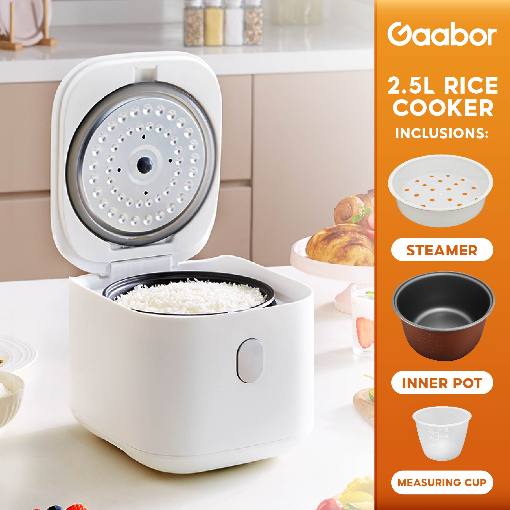 Gaabor Multifunctional Rice Cooker L With H Cooking Set Up