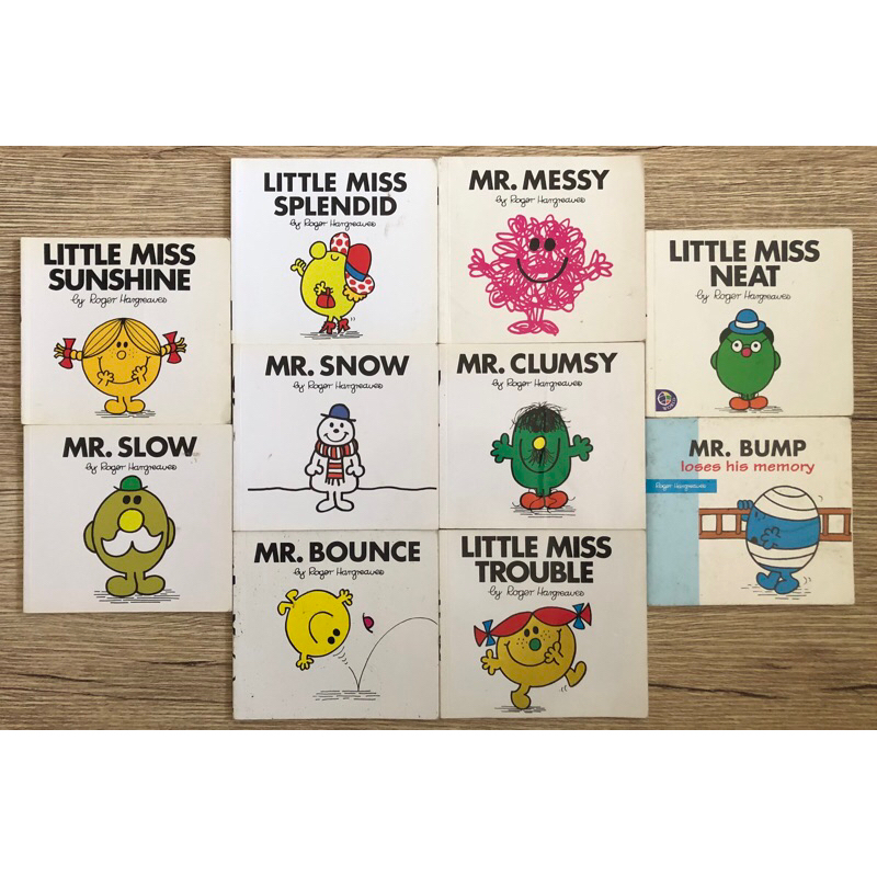 More Roger Hargreaves (Mr_Men / Little_Miss Characters) Small Paperback ...