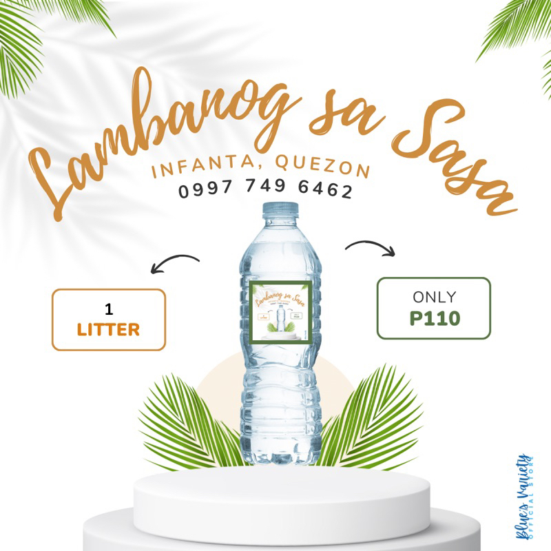 Lambanog sa Sasa o Nipa Tree 1L | Shopee Philippines