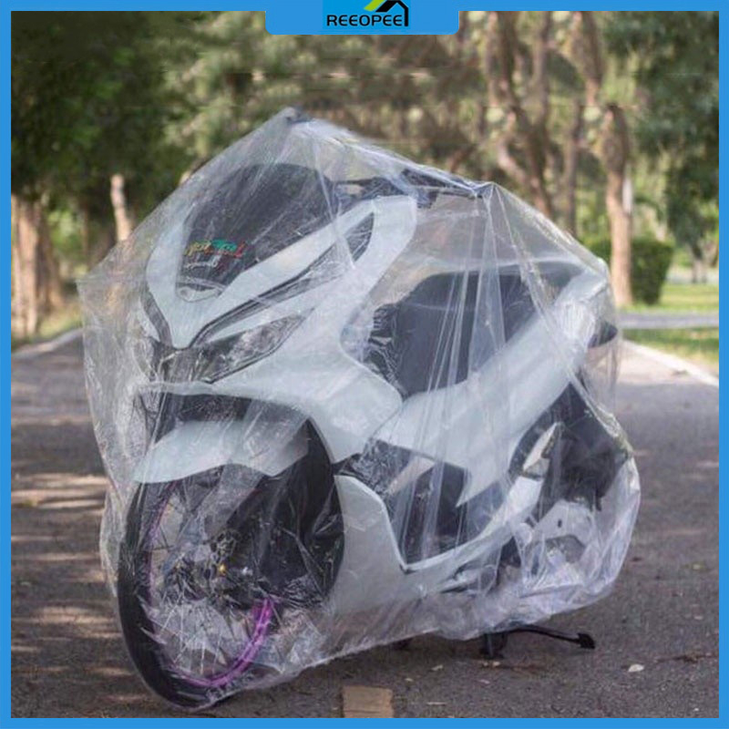 Universal Motorcycle Covers Transparent Waterproof Motor Cover Bike ...