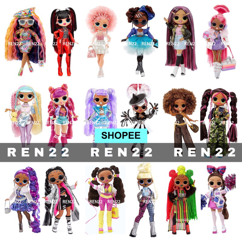 LOL OMG Series 5 dolls: Skatepark Q.T. and Trendsetter 