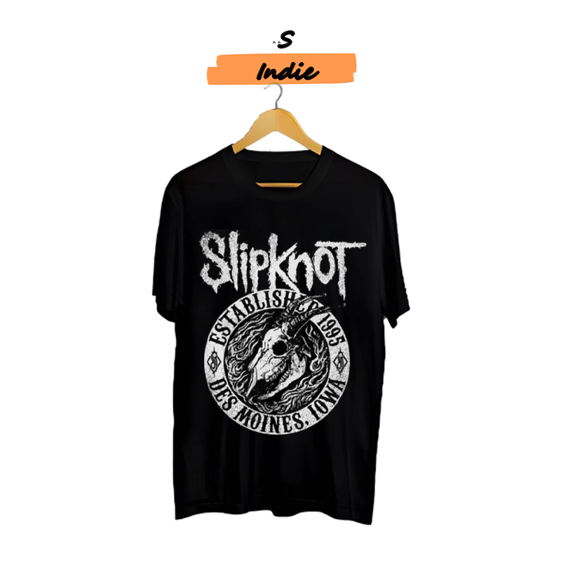 Slipknot Band Metal Punk Style Printed Mens And Womens Unisex Plus Size T Shirt Pure Cotton 2274