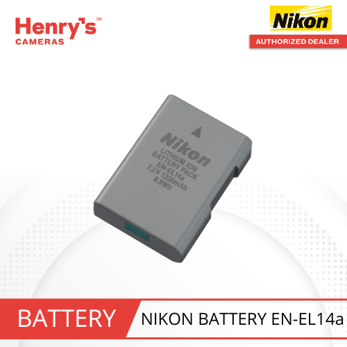Nikon EnEl14a Rechargeable LithiumIon Battery Shopee Philippines