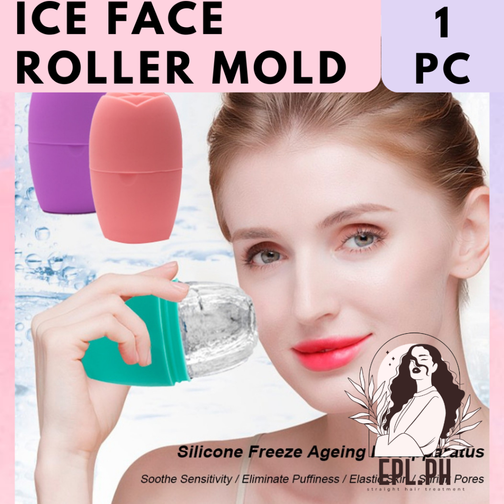 Face Roller Ice Mold Face Lift Reduce Acne Shrink Pores Massage Ice ...