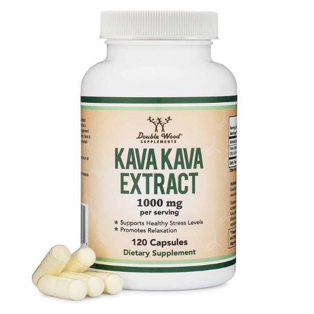 1,000 mg Kava Kava Supplement for Healthy Stress Mood and Anxiety