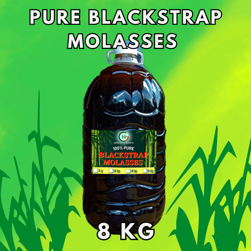 BLACKSTRAP MOLASSES PURE 8KG FOR PLANTS, ANIMALS, PROBIOTICS