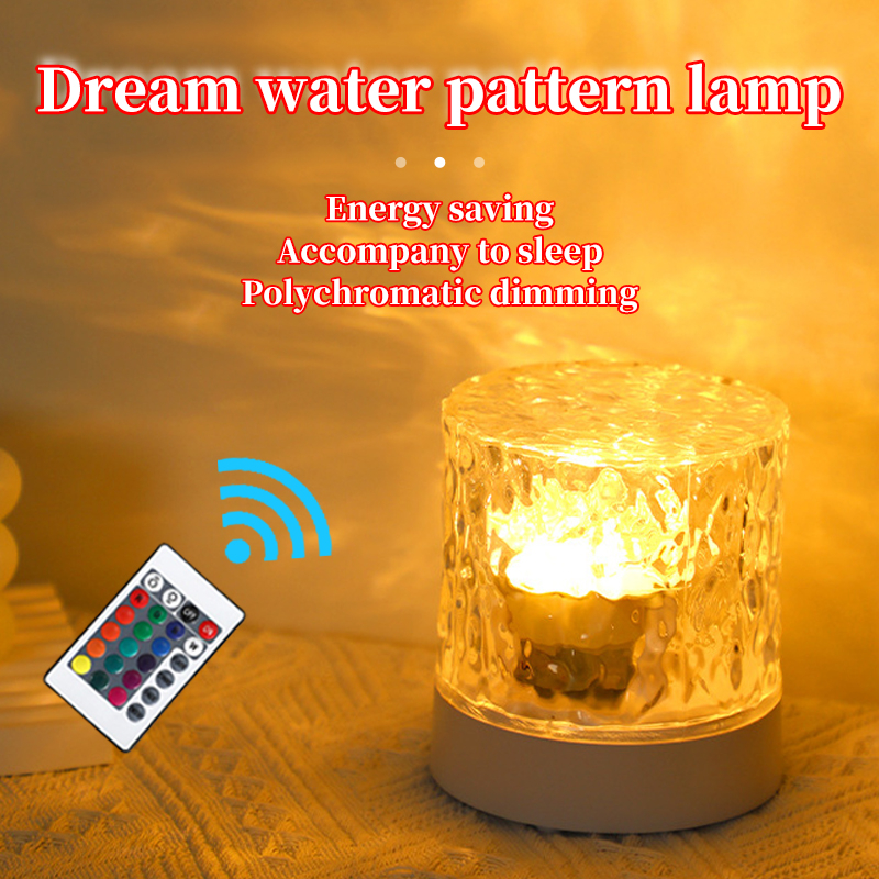 Projector Night Light Bedside Lamp water ripple light Light night lamp