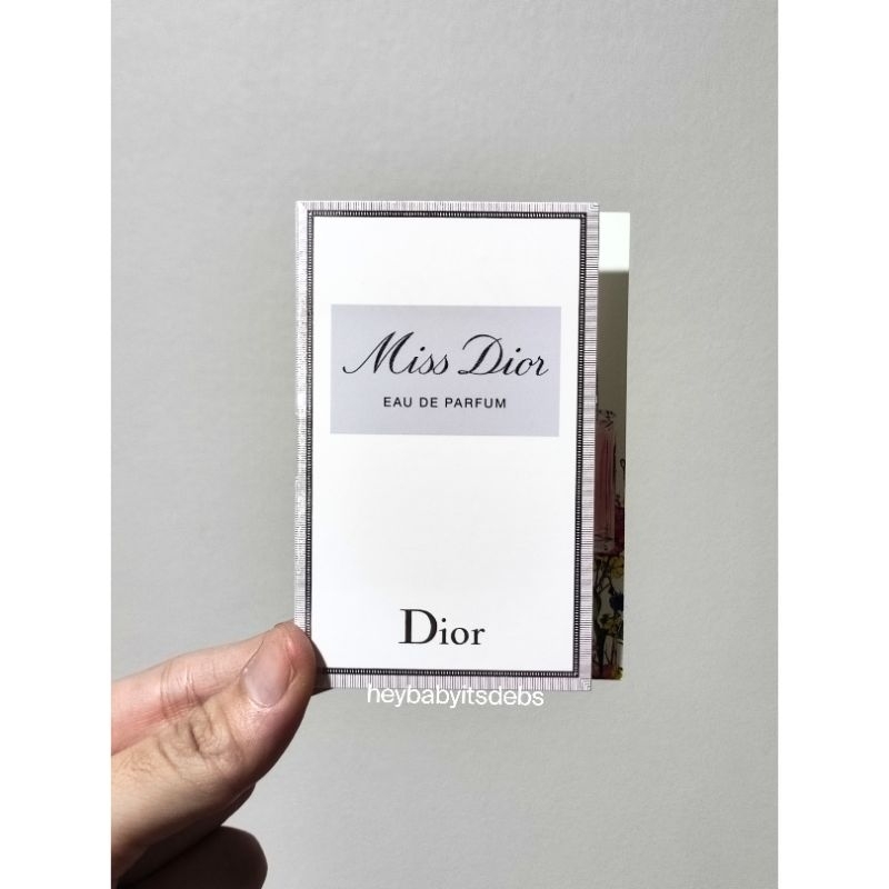 Authentic Miss D!0r Sample Perfumes (Bnew) Shopee Philippines