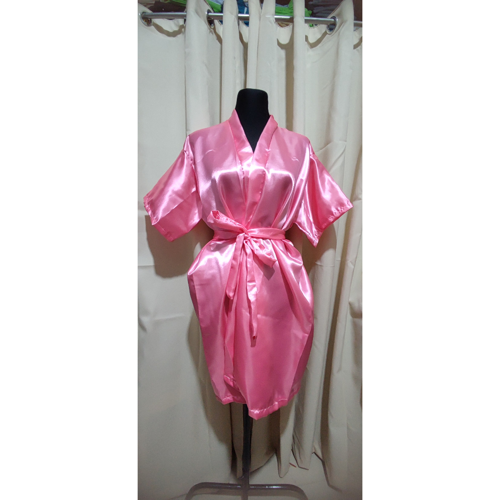 MB Satin Silk wedding Robe for bridesmaids Bridal Robe bridesmaids robe