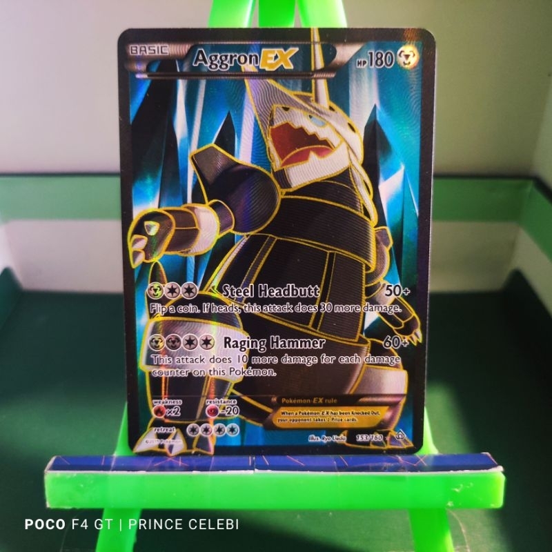 Pokemon TCG - Aggron EX Full Art | Shopee Philippines