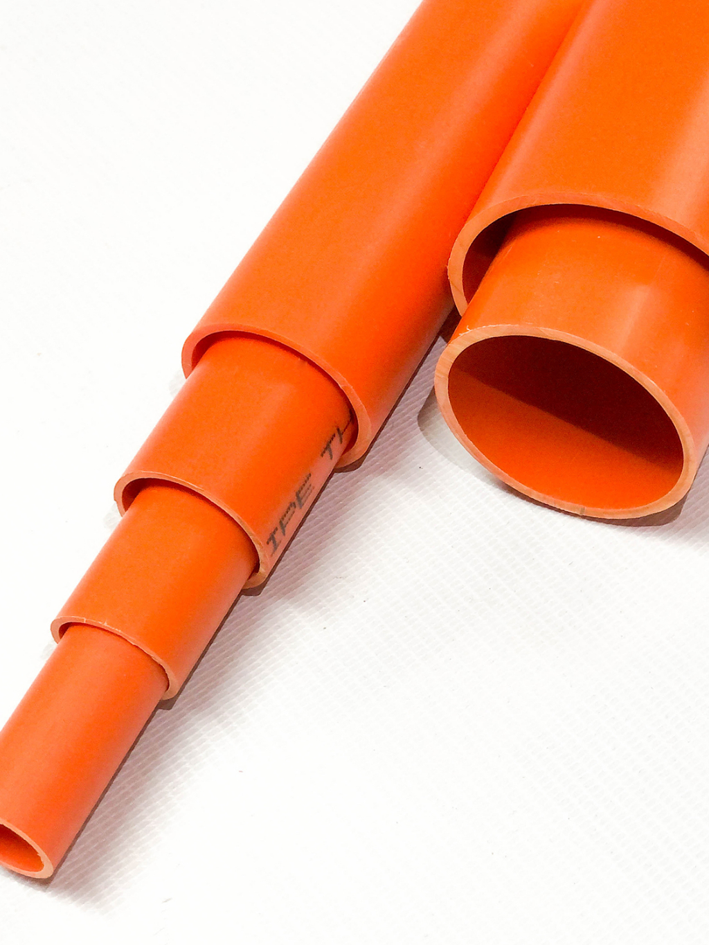 PVC Electrical Pipe Orange Pipe 1 meter or 1.5 meter Shopee Philippines