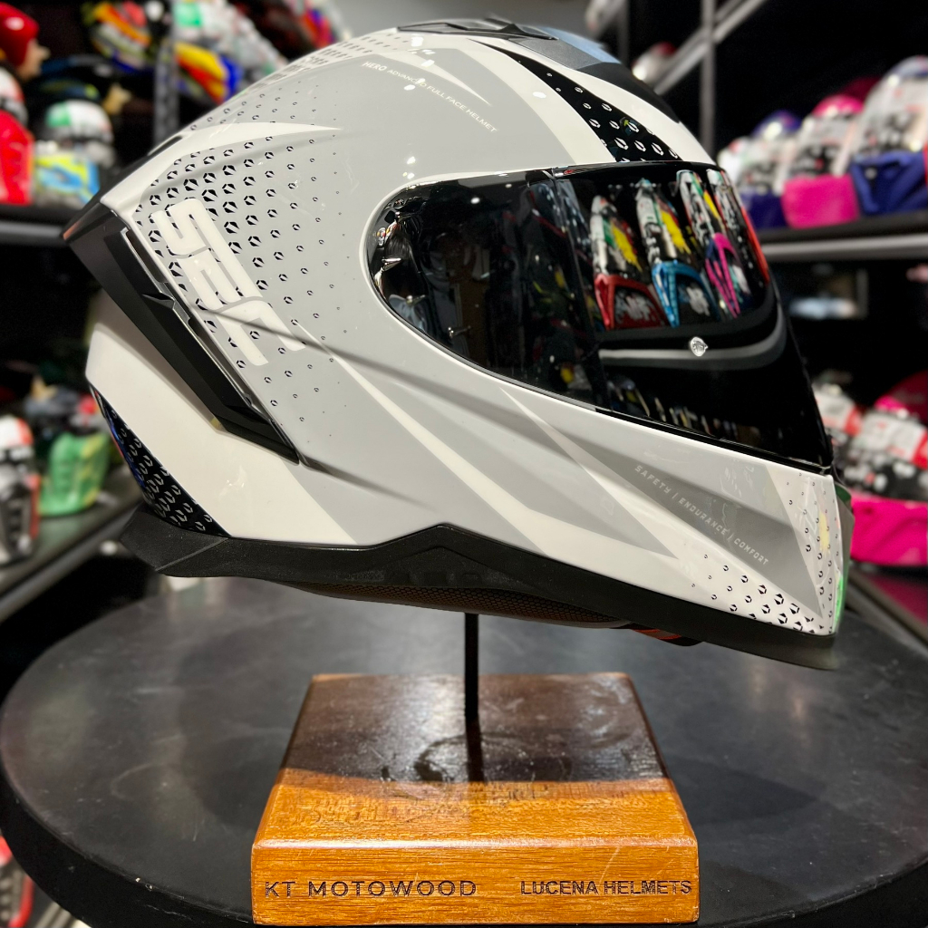 SEC Helmet Hero Noisy Full Face Dual Visor w/ Free Extra Clear Visor