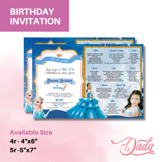 Translucent Paper Invitation Cover (Perfect for wedding, birthday and other  special celebrations.)