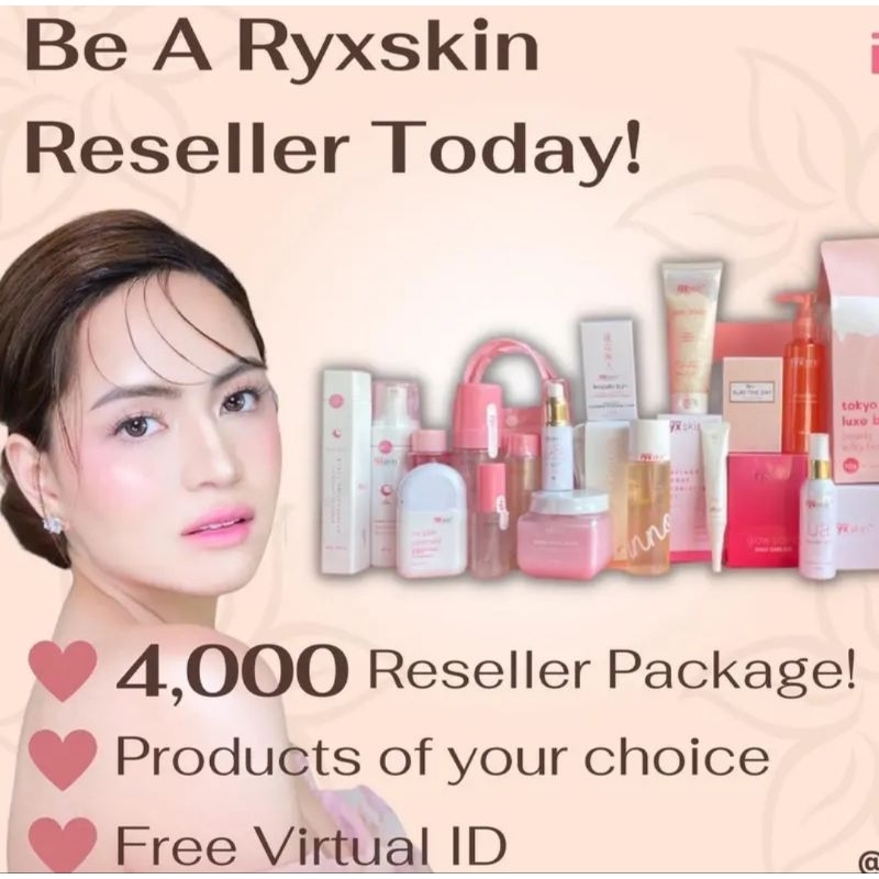 Ryxskin | RESELLER PACKAGE !! | Shopee Philippines