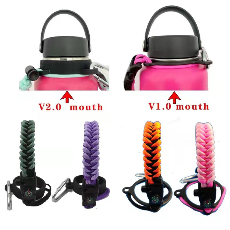 Cup Rope W/Compass For Hydro/Aqua/VossFlask Tyeso Wide Mouth Tumbler ...